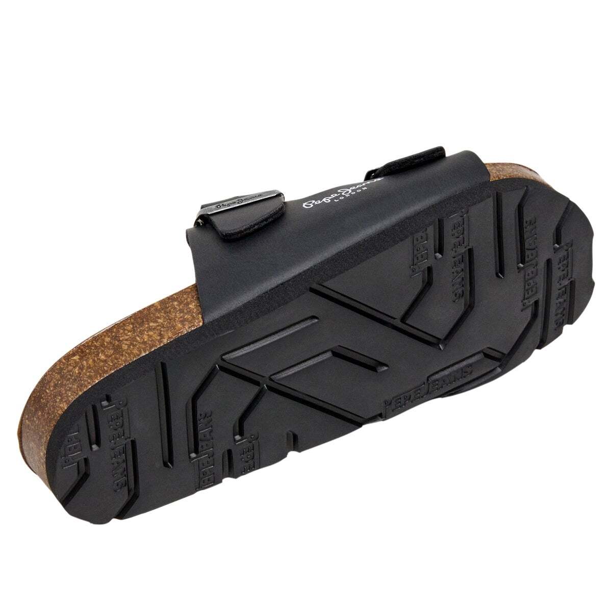 Sandales Avec Double Boucle noir, PEPE JEANS