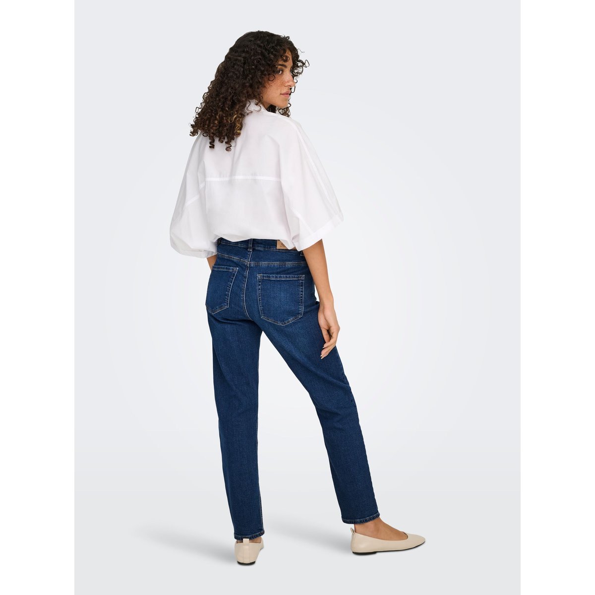 Jean Coupe Droite dark blue denim, ONLY
