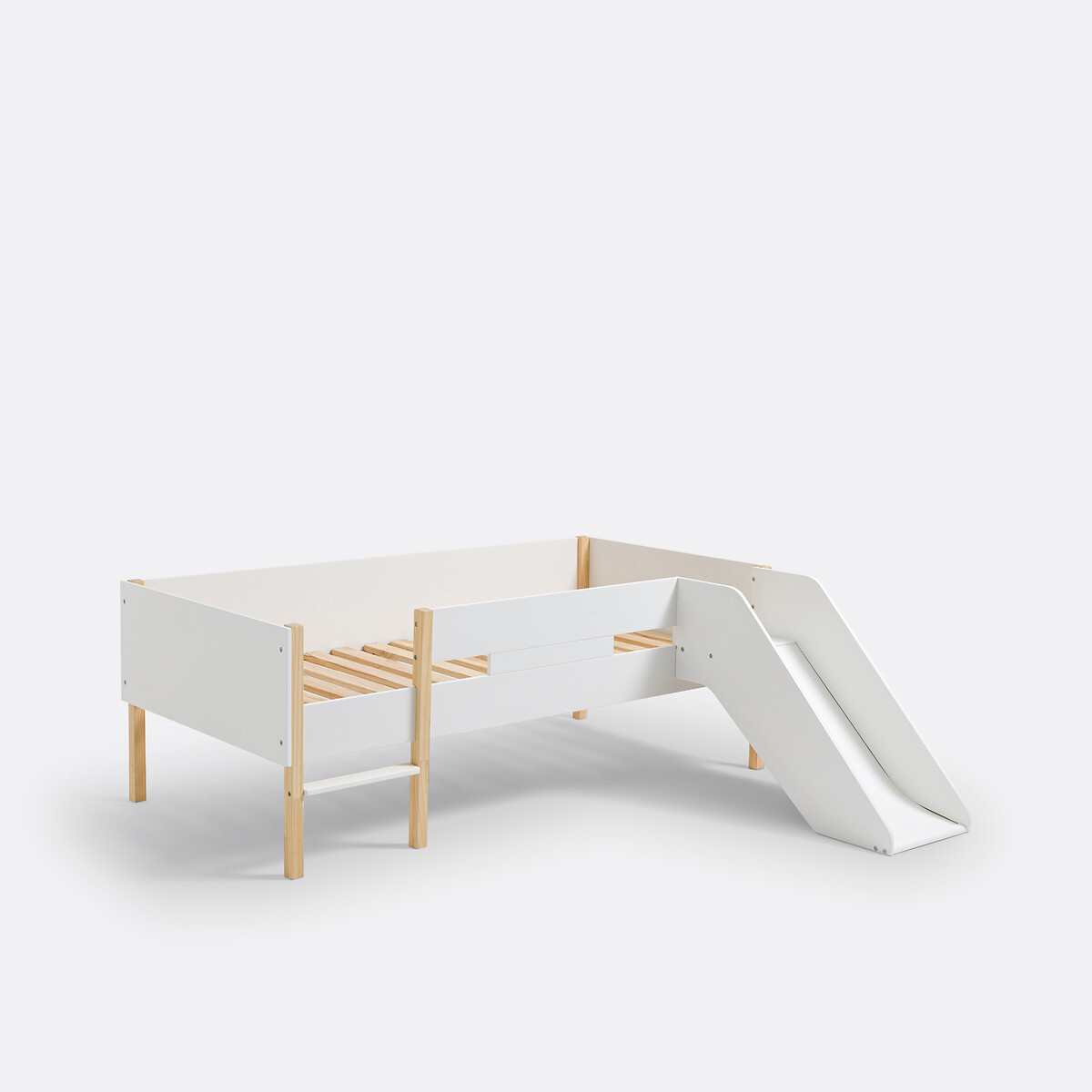 Caume Pine Mid-Height Slide Bed white, LA REDOUTE INTERIEURS