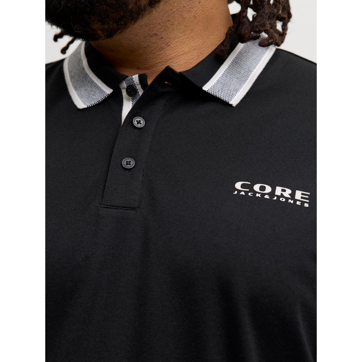Polo noire - black, JACK & JONES