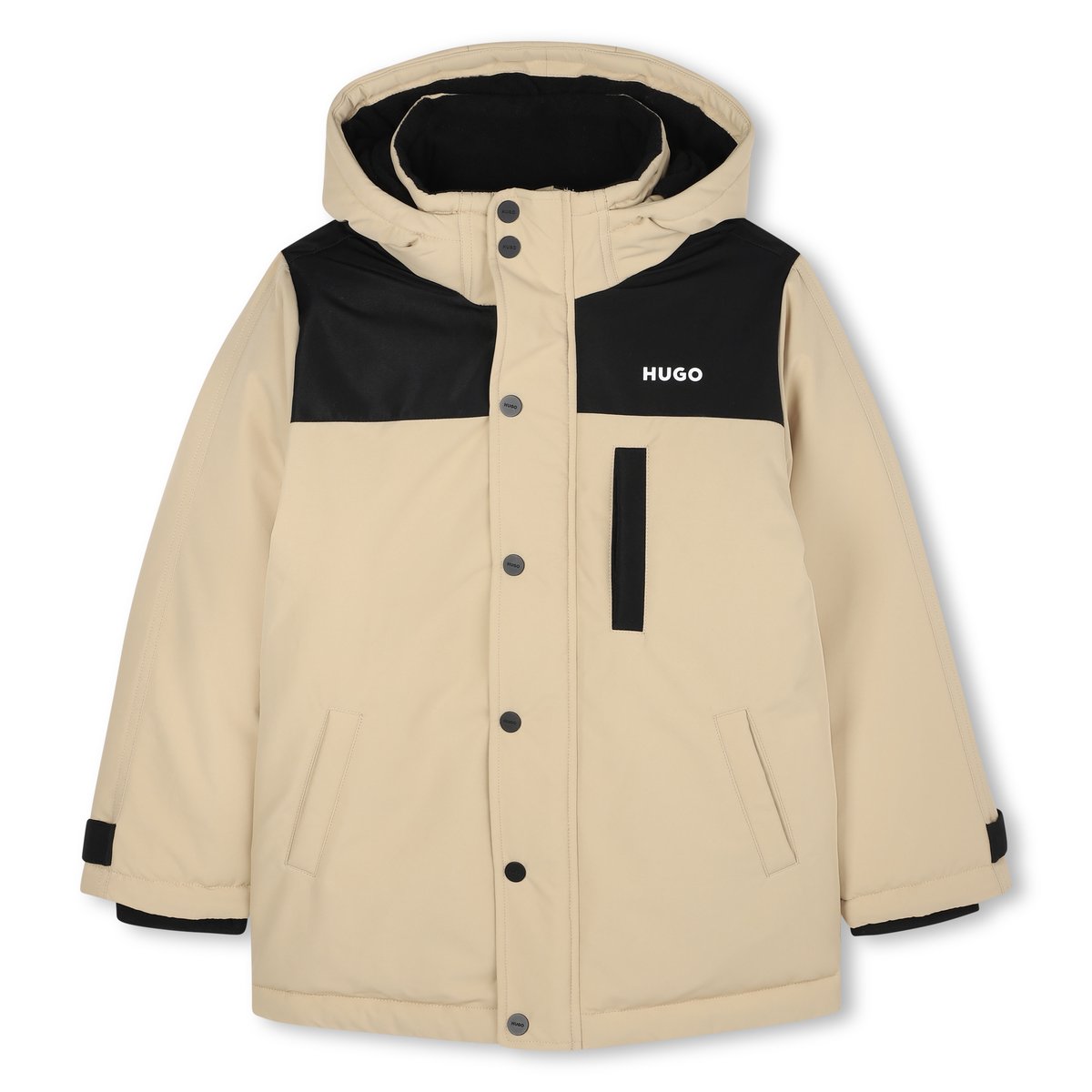 Tagliavento beige noir, HUGO KIDSWEAR