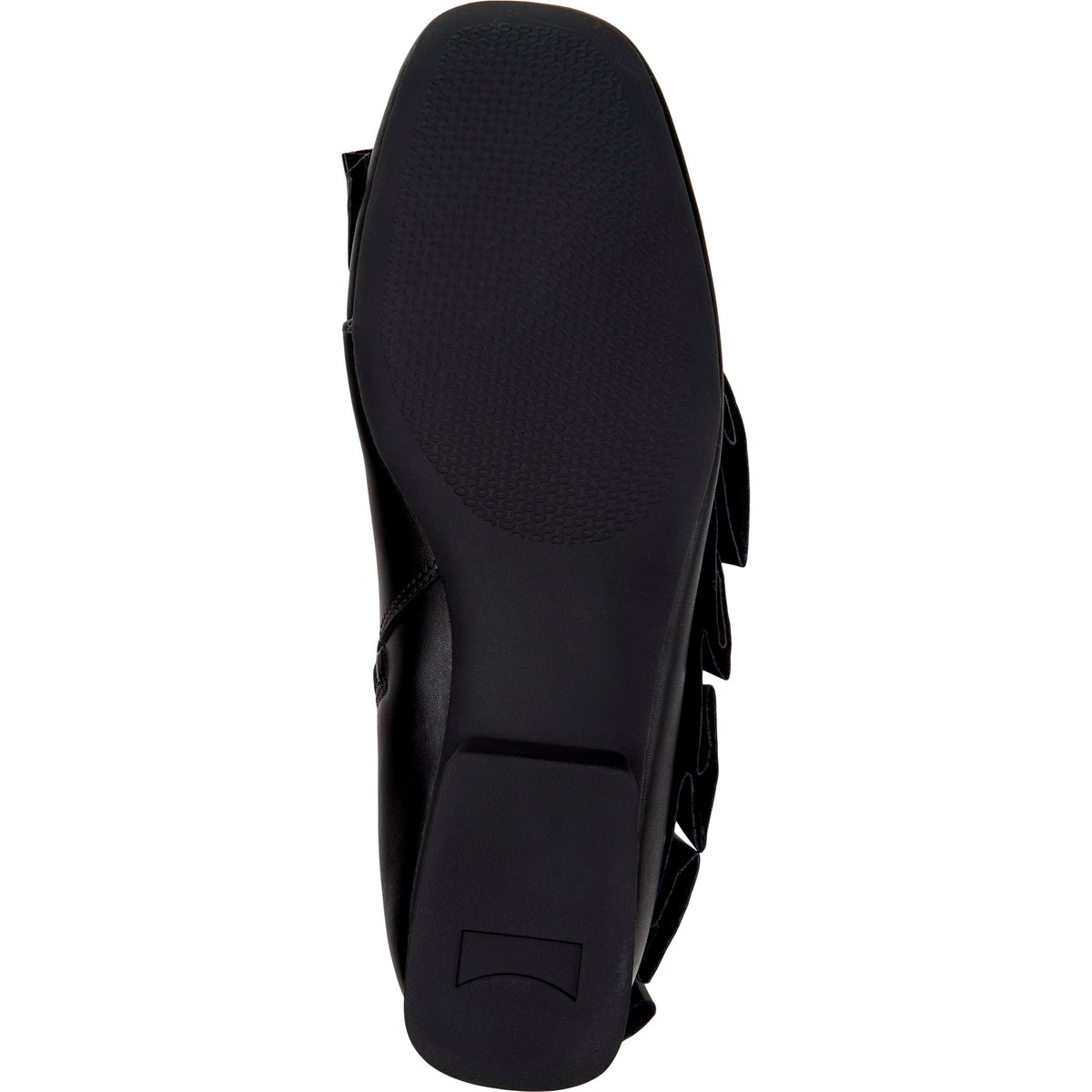 Bottines Cuir daim CASI MYRA noir, CAMPER