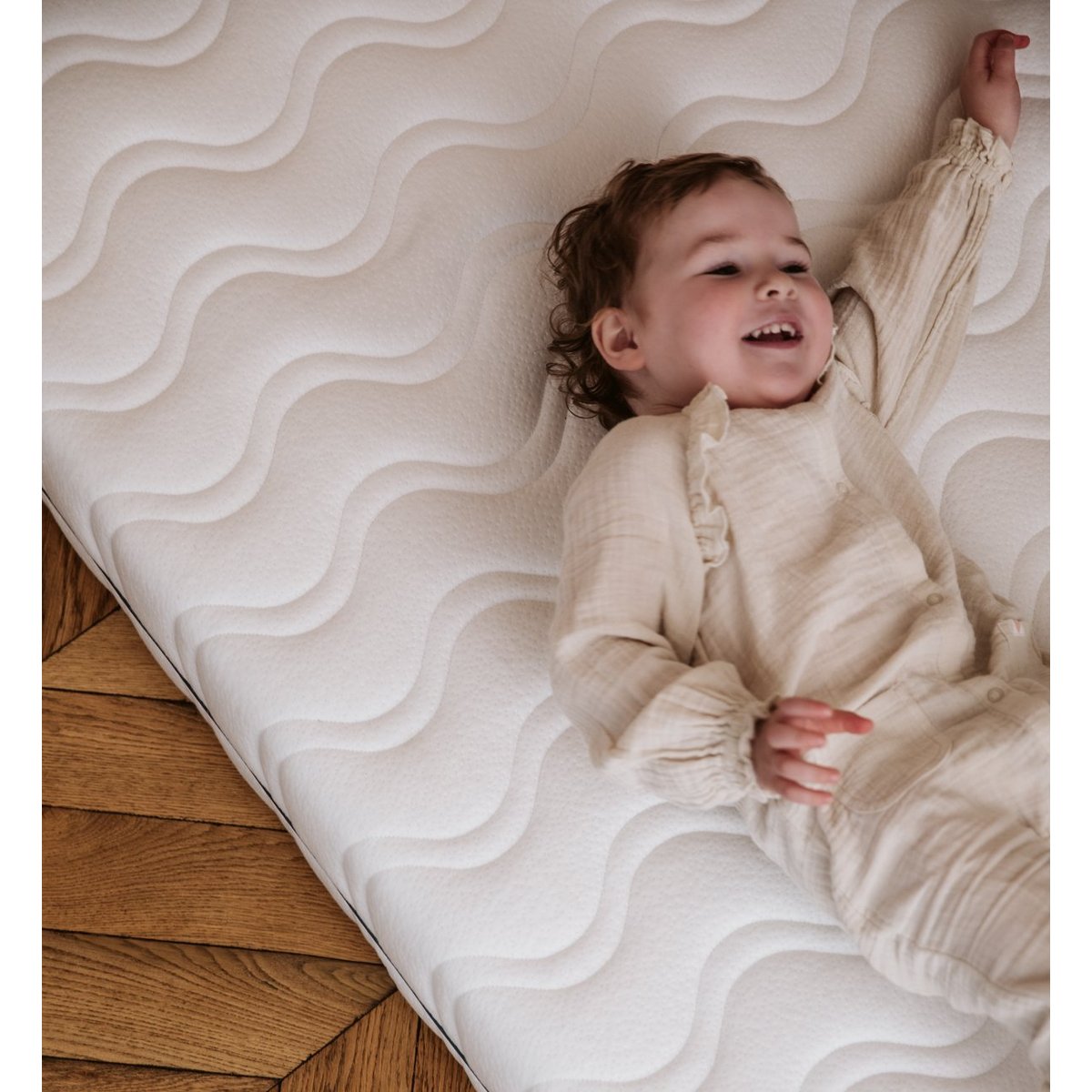 Housse de matelas lavable, épaisseur 17cm, COCOLEGEND® blanc, KADOLIS