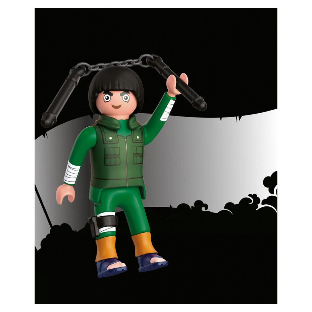 71118 Rock lee - Naruto Shippuden couleur unique, PLAYMOBIL