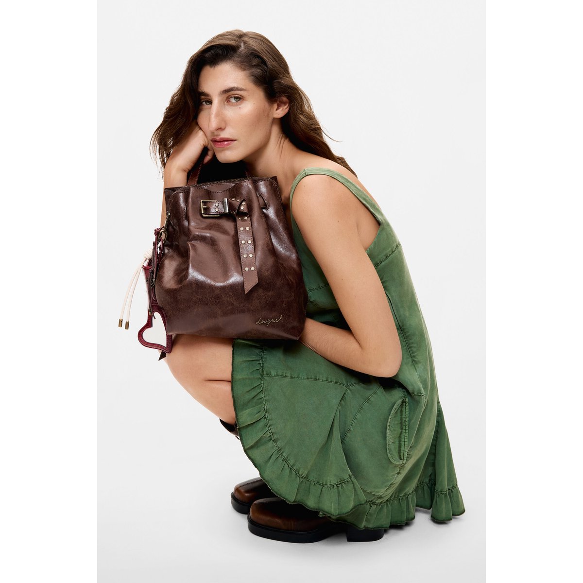 Mini sac à dos petit marron, DESIGUAL