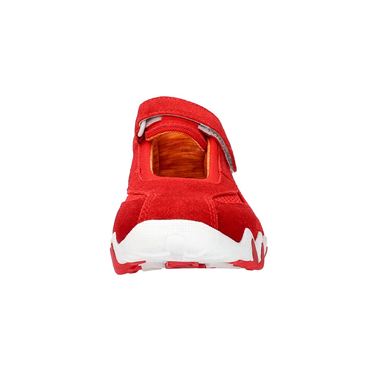 Baskets en cuir / textile NIRO rouge piment 2006, MEPHISTO