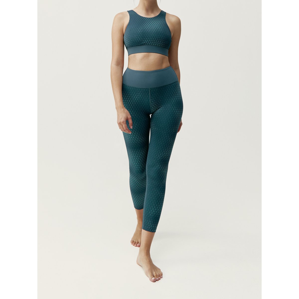 Brassière de Sport Performance Fixation Haute YUTO bleu, BORN