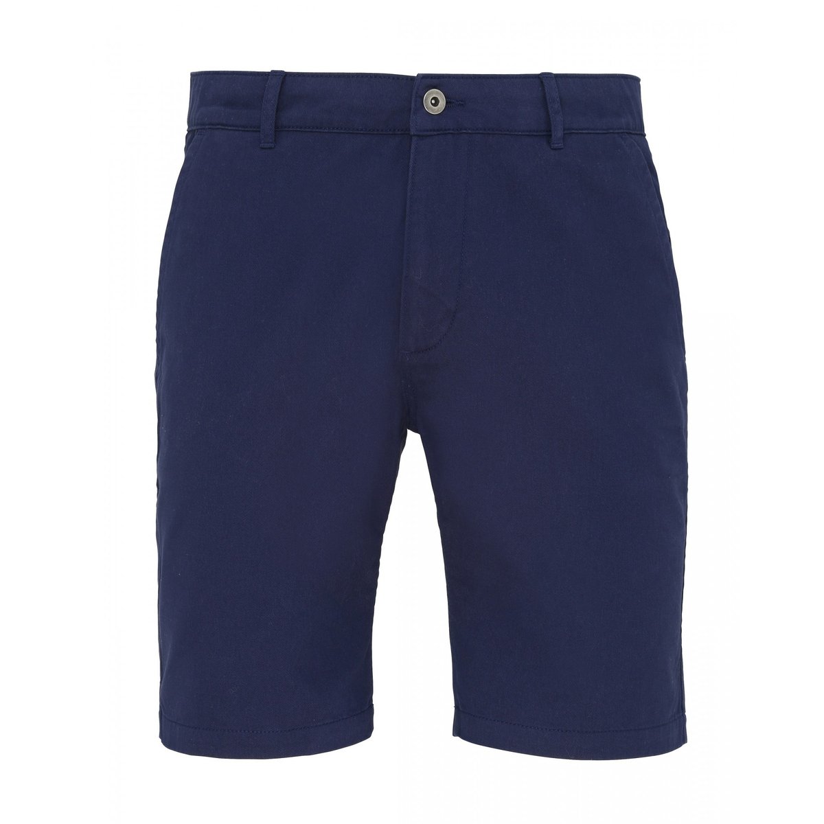Short décontracté style chino bleu marine, ASQUITH & FOX