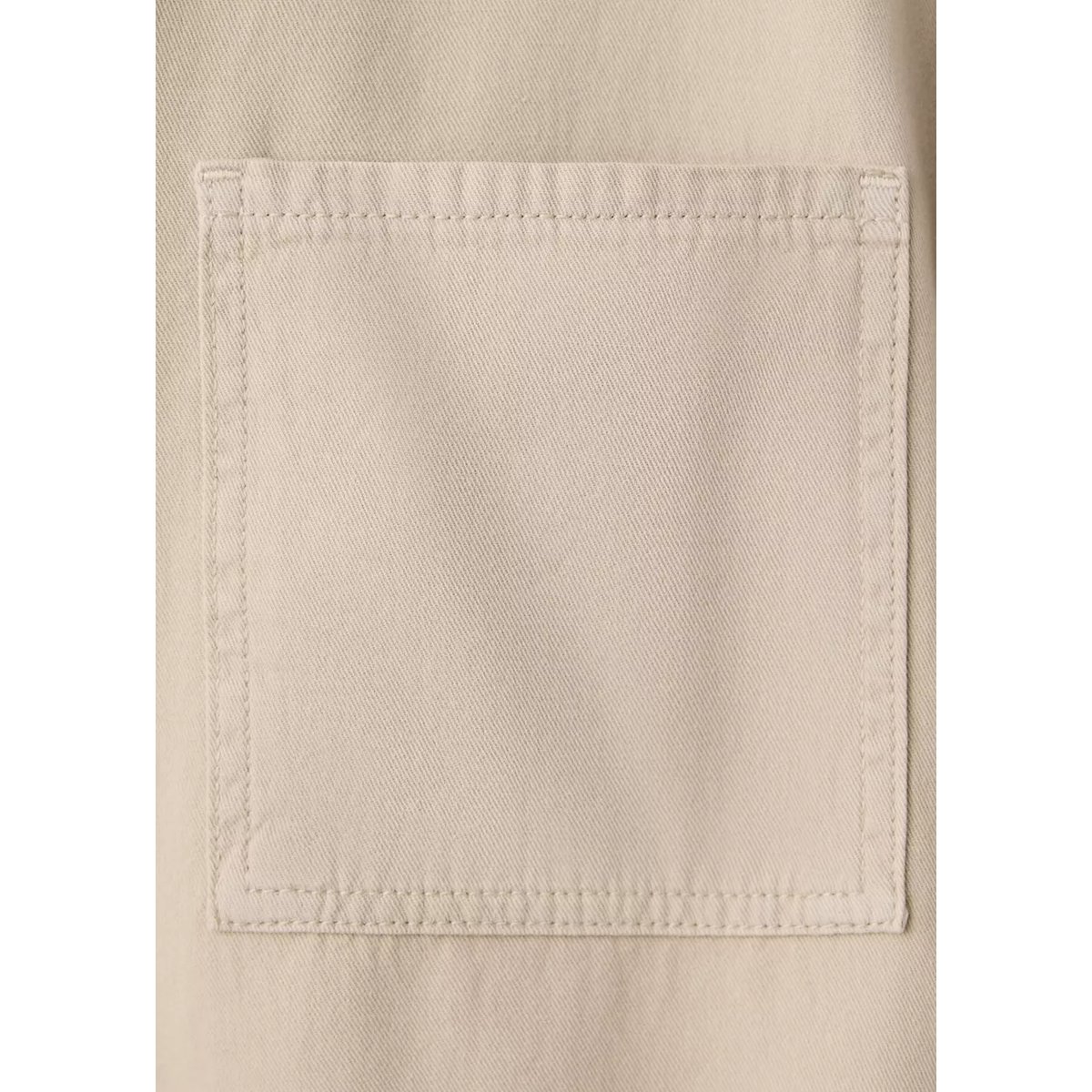 Surchemise en jean poches beige, MANGO MAN