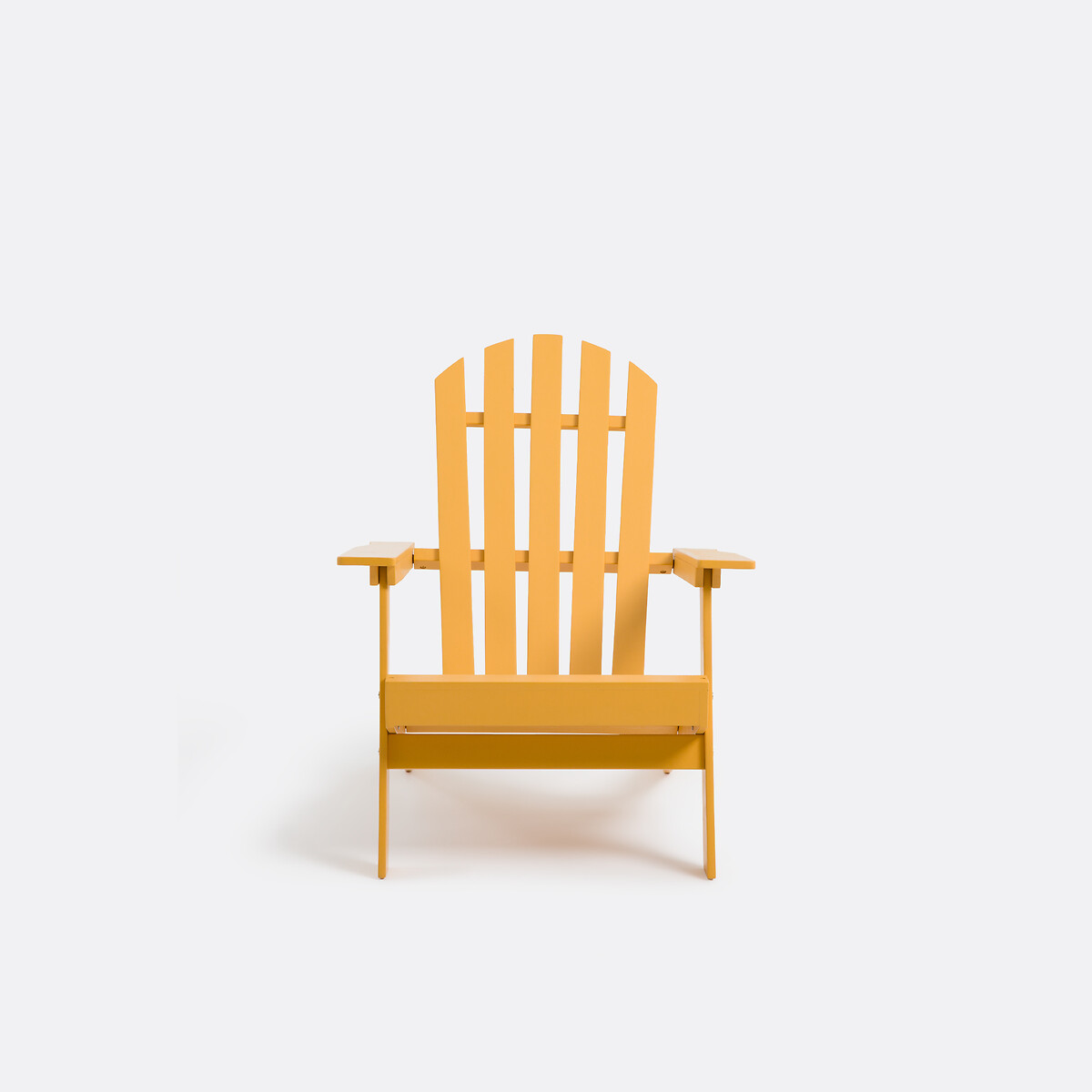 Gartensessel Zeda im Adirondack-Stil, Akazie dunkelgelb, LA REDOUTE INTERIEURS