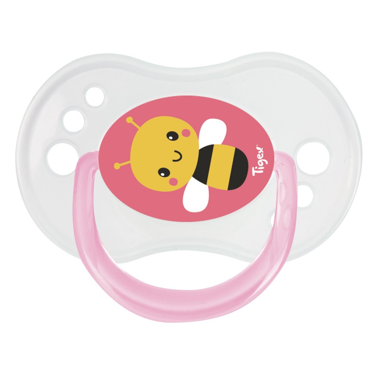 Lot de 3 Sucettes - Nuit rose, TIGEX