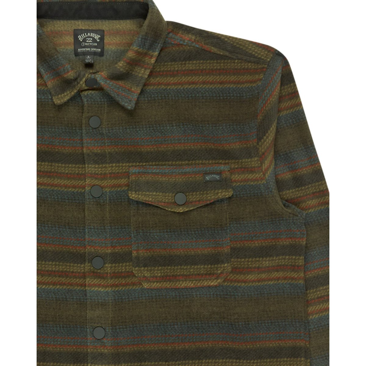 Chemise manches longues FURNACE marron chocolate, BILLABONG