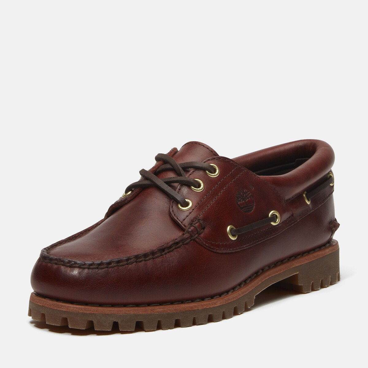 Chaussures bateau en cuir, Timberland Authentic Boat Shoe marron, TIMBERLAND