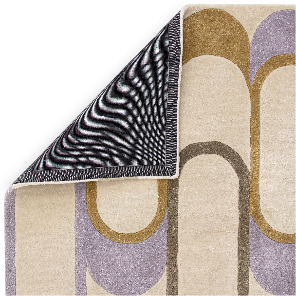 Recycled Retro Pastel Pattern Rug pastel, ÉDITÉ