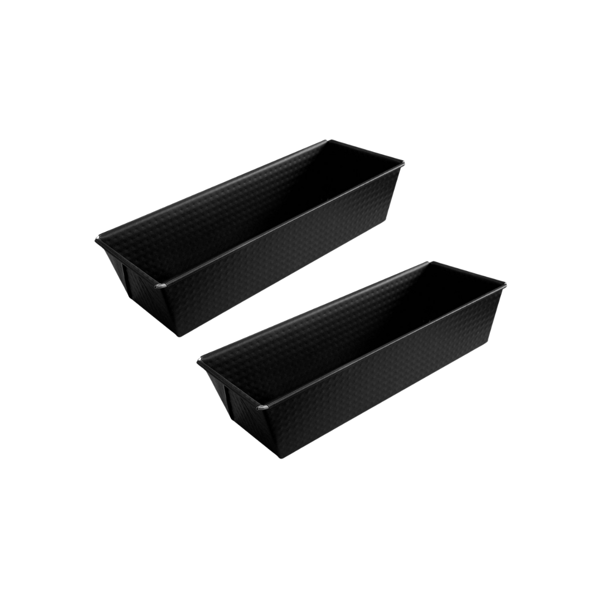 Lot de 2 moules à cake 25 cm PURE noir, ZENKER