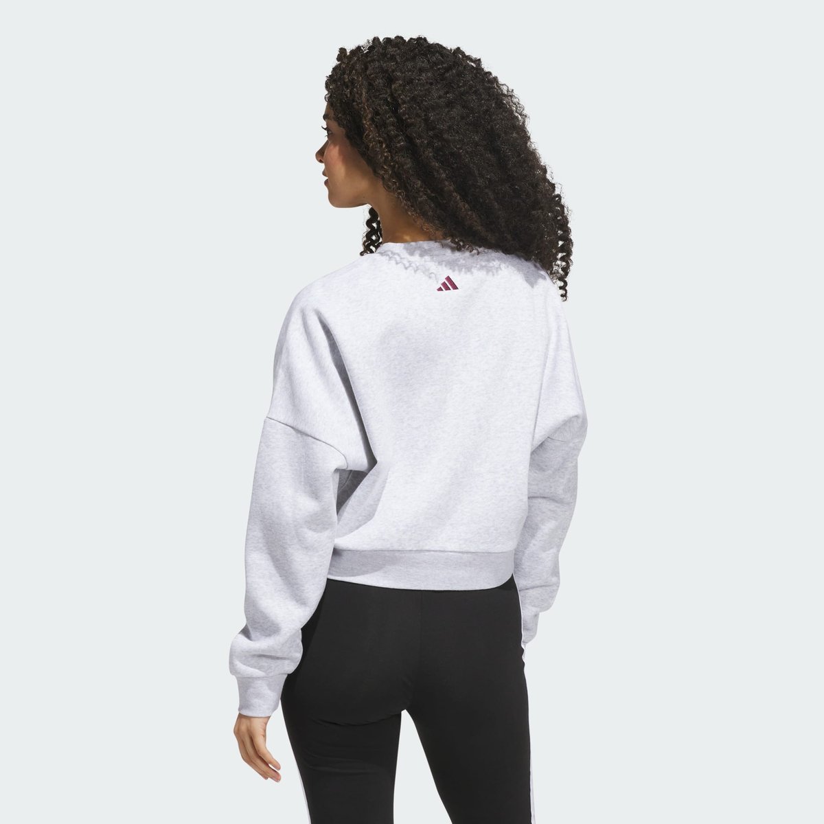 Sweat-Shirt Logo Graphique Chenille Sweat-Shirt Logo Graphique Chenille light grey heather, ADIDAS SPORTSWEAR
