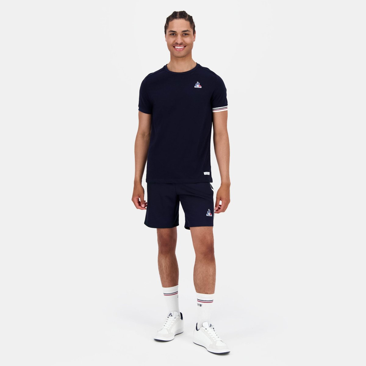T-shirt Tricolore sky captain, LE COQ SPORTIF