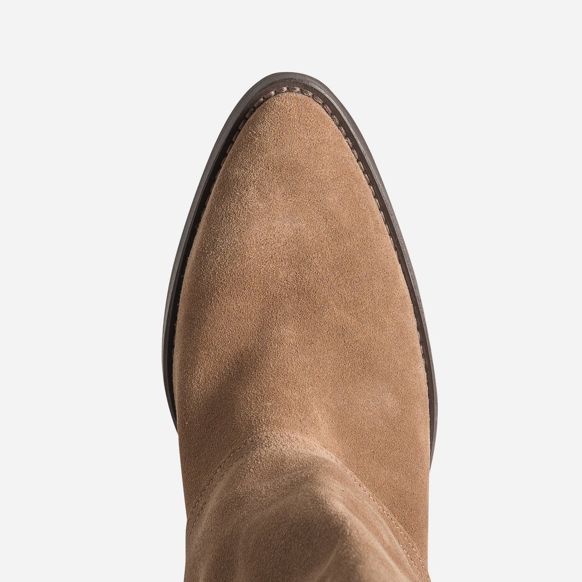 Botte À Talon en cuir TAKIBA taupe, ERAM
