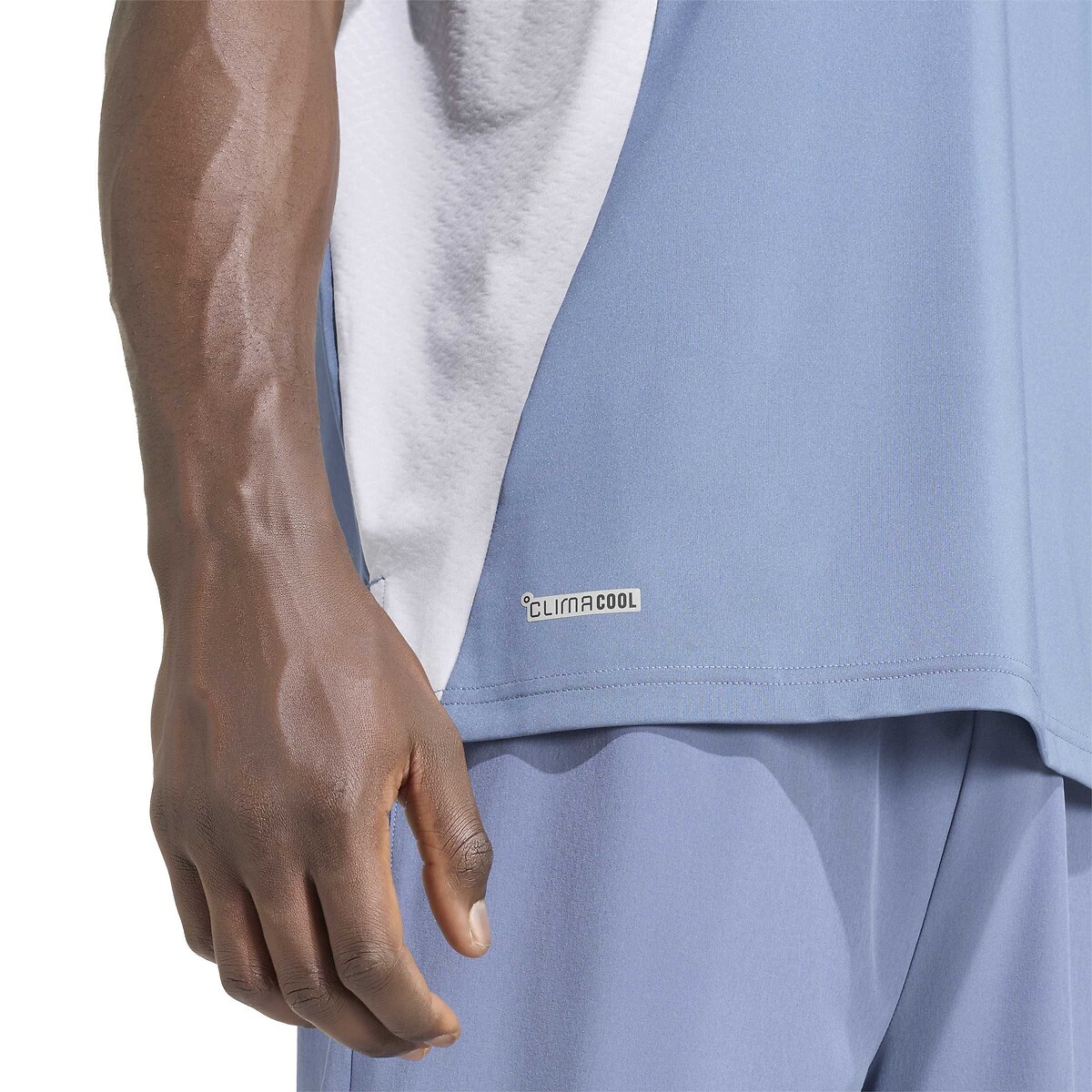 Trainingsshirt met korte mouwen, INTENSITY blauw/grijs, adidas Performance