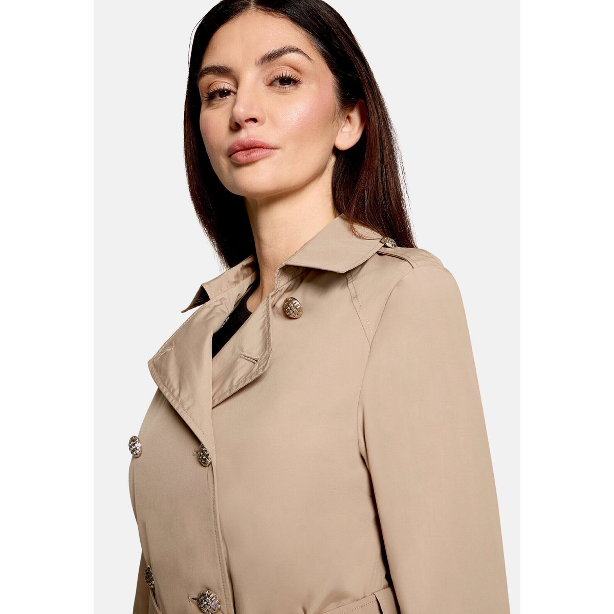 Manteau court à ceinture natural, BETTY BARCLAY