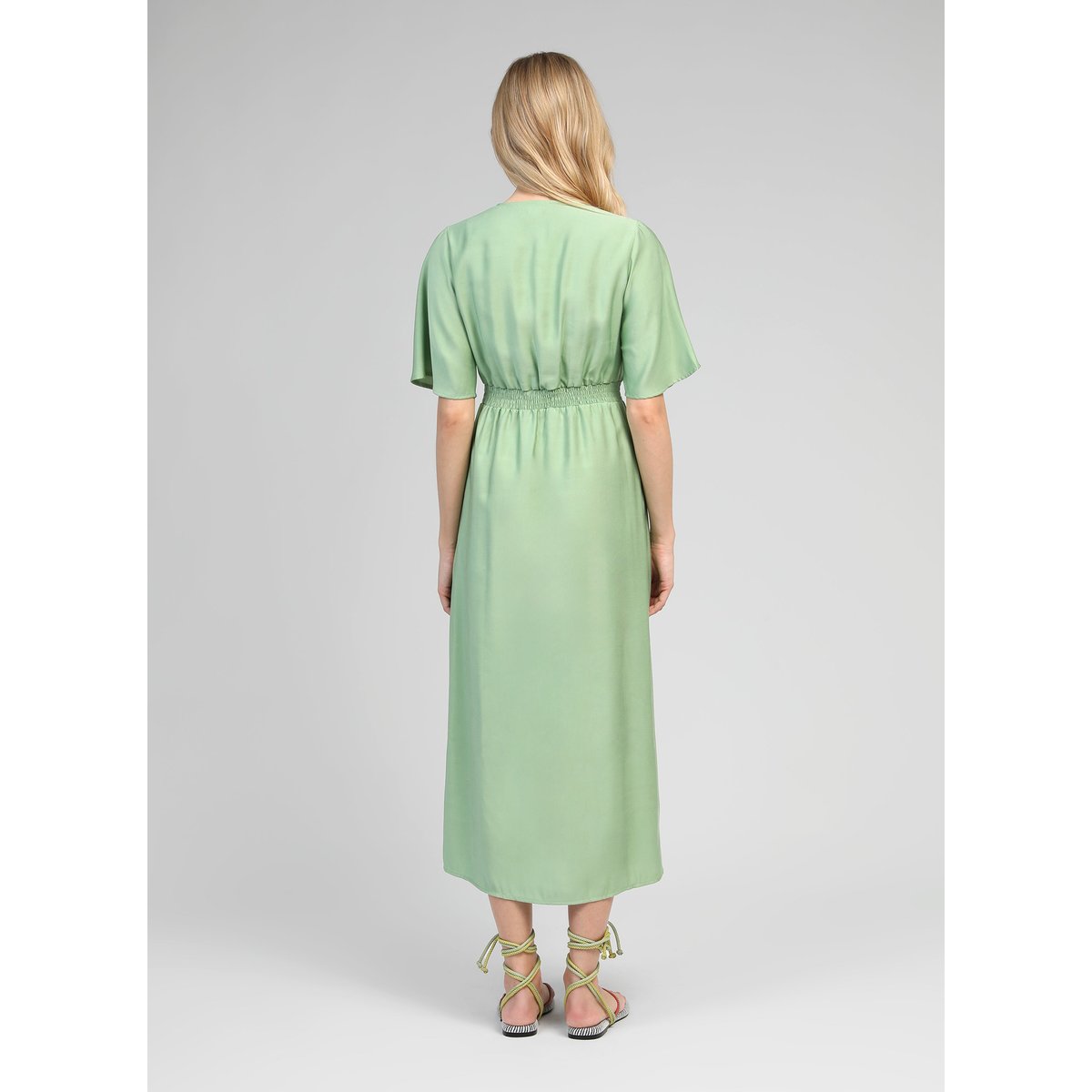 Robe Midi MESUN sauge, AN'GE