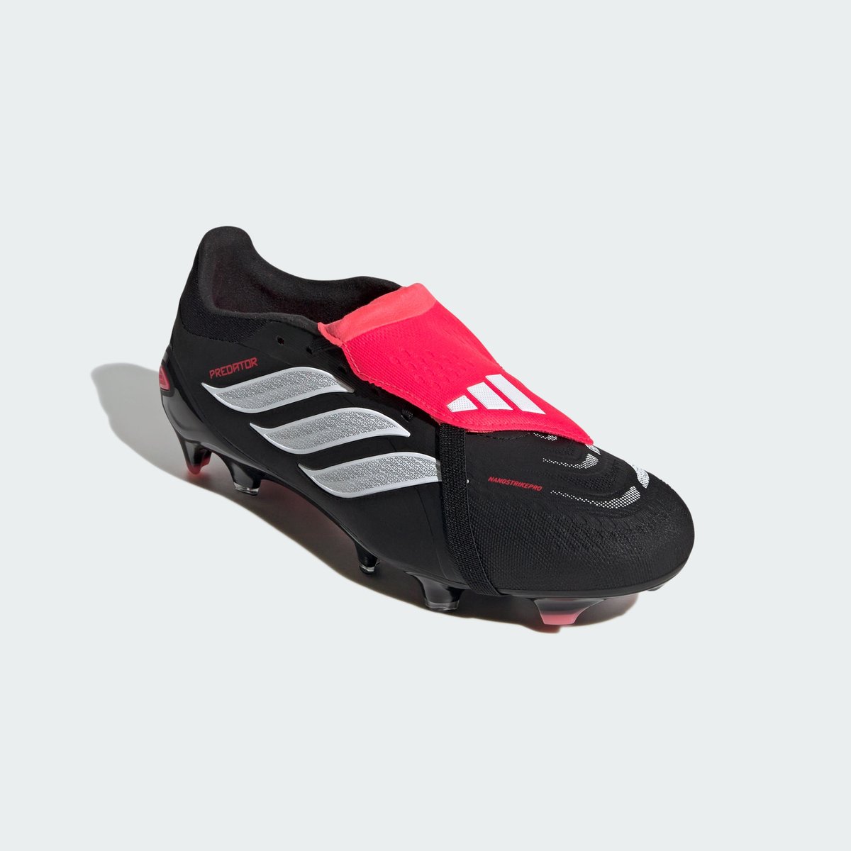 Chaussure Predator Pro Languette Rabattable Terrain Souple core black / cloud white / lucid red, adidas Performance