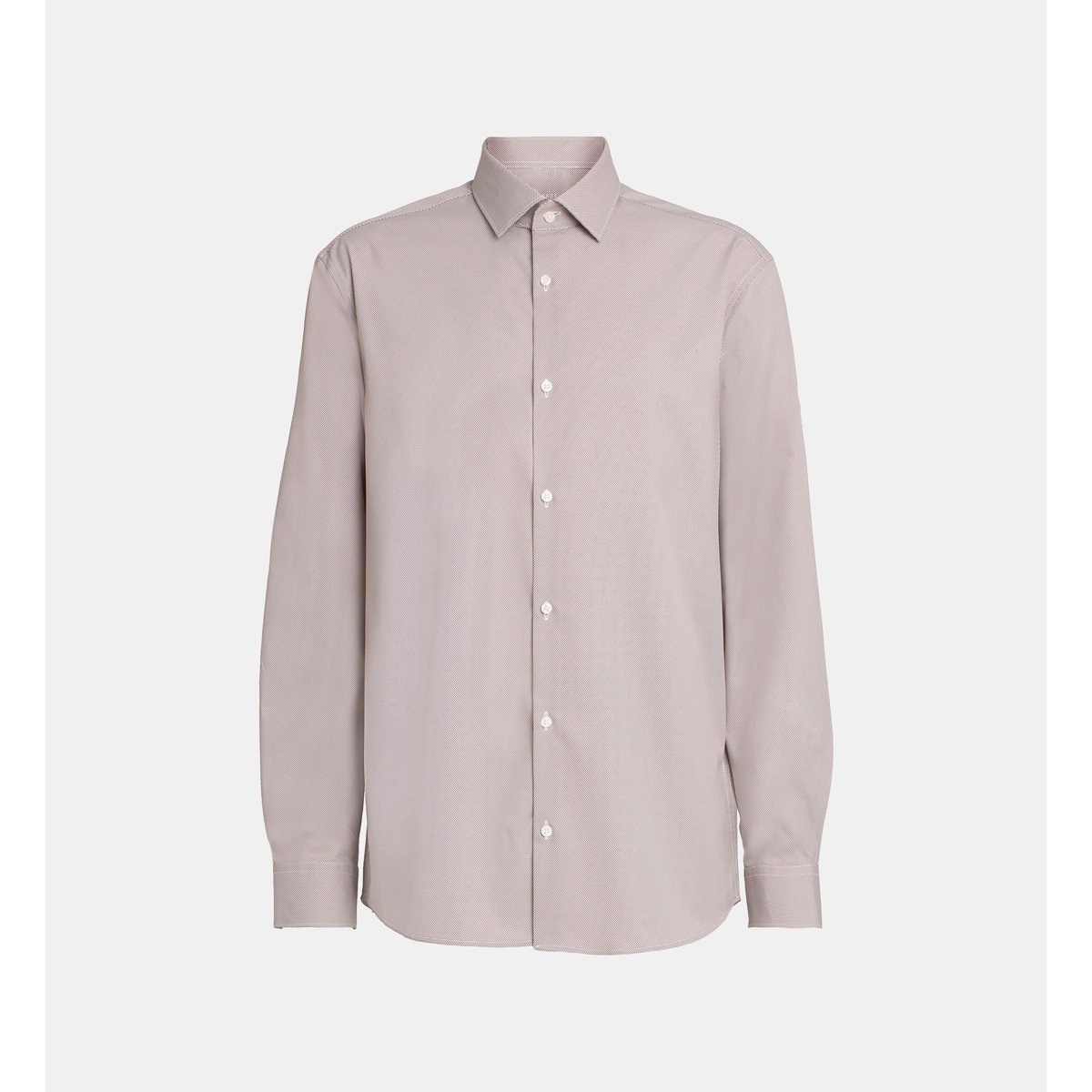 Chemise droite htecpri micro vagues bordeaux, GALERIES LAFAYETTE