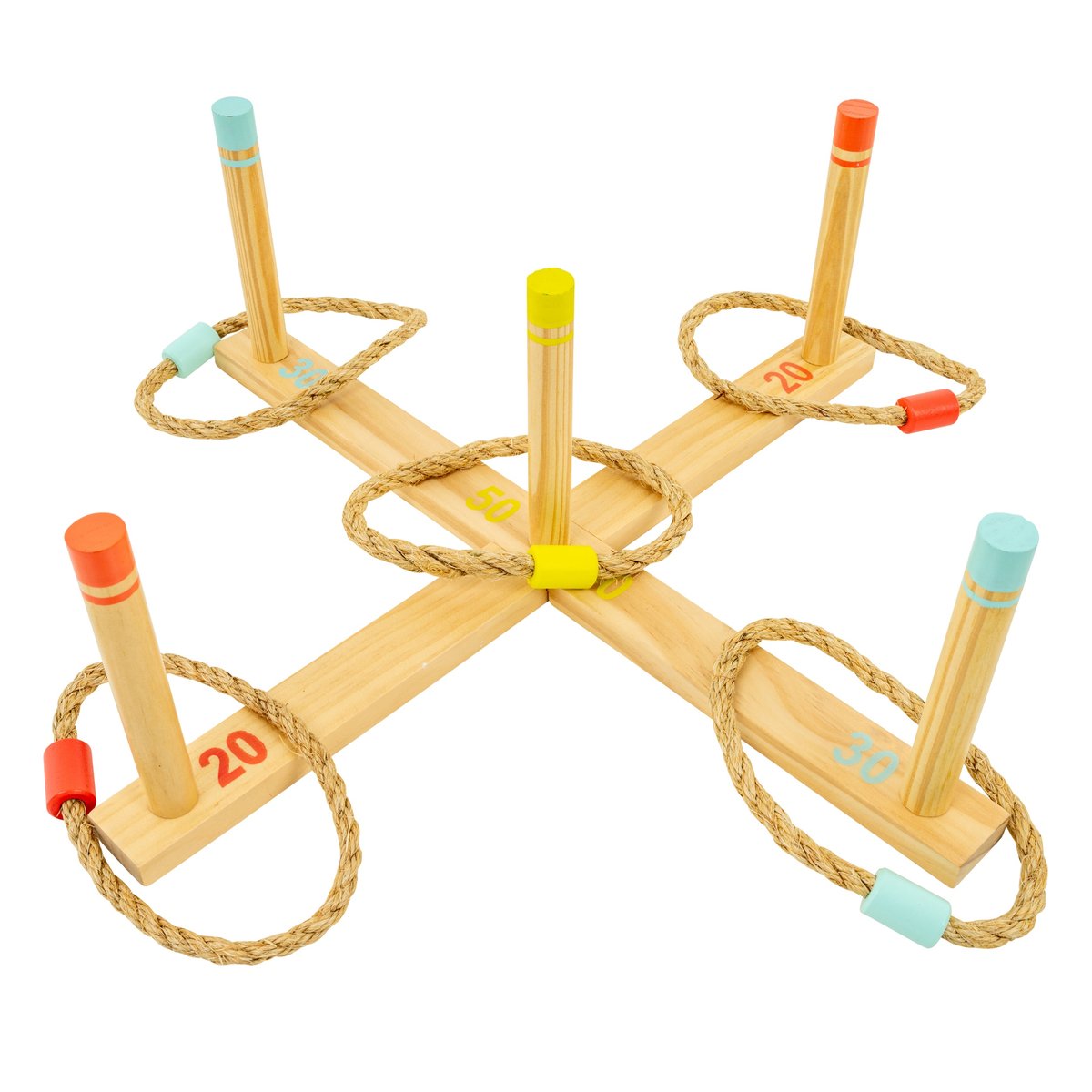 Jeu de lancer anneaux bleu, TP TOYS
