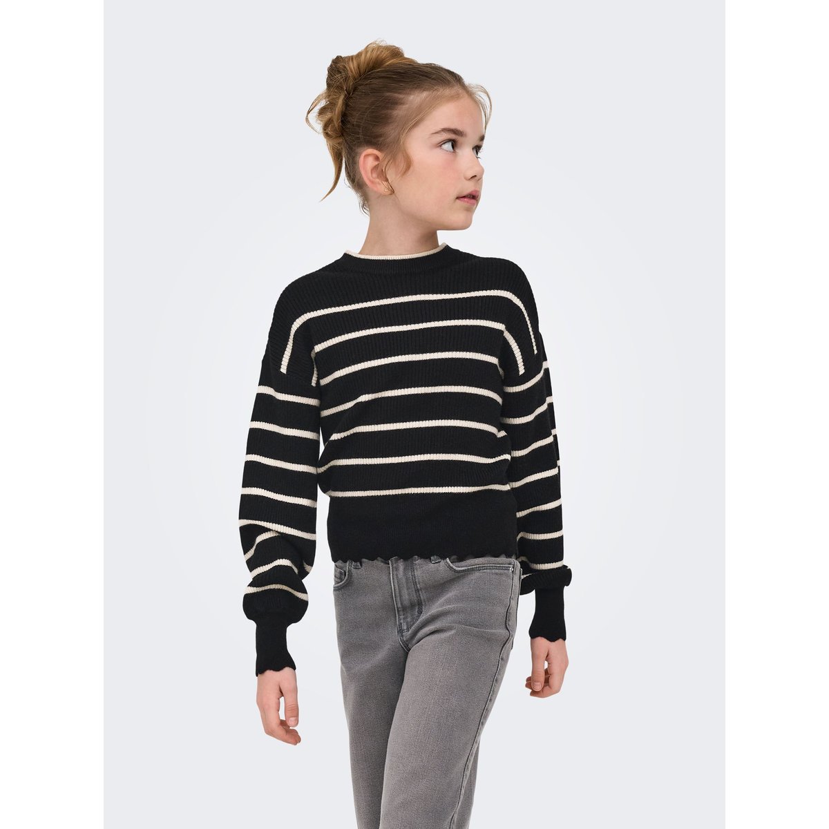 Pull En Maille noire - black, KIDS ONLY