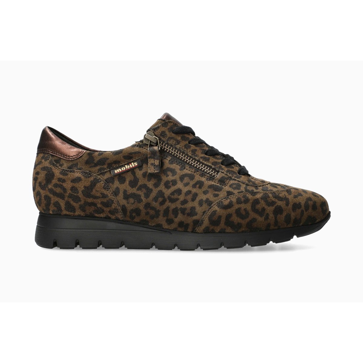 Baskets en cuir DONIA marron foncé 5150, MEPHISTO
