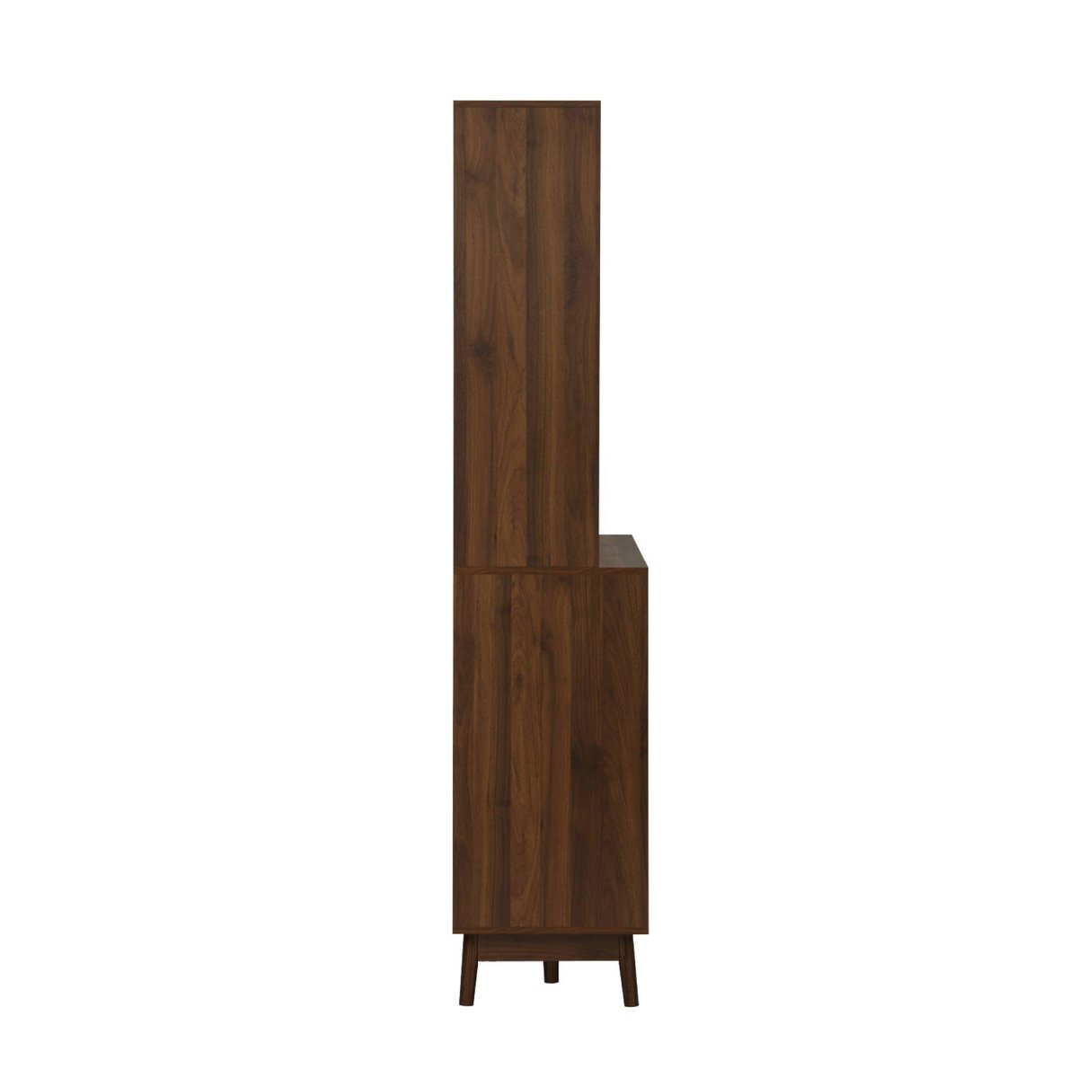 Buffet décor bois 4 portes 3 tiroirs 110 cm LINEAR naturel, SWEEEK
