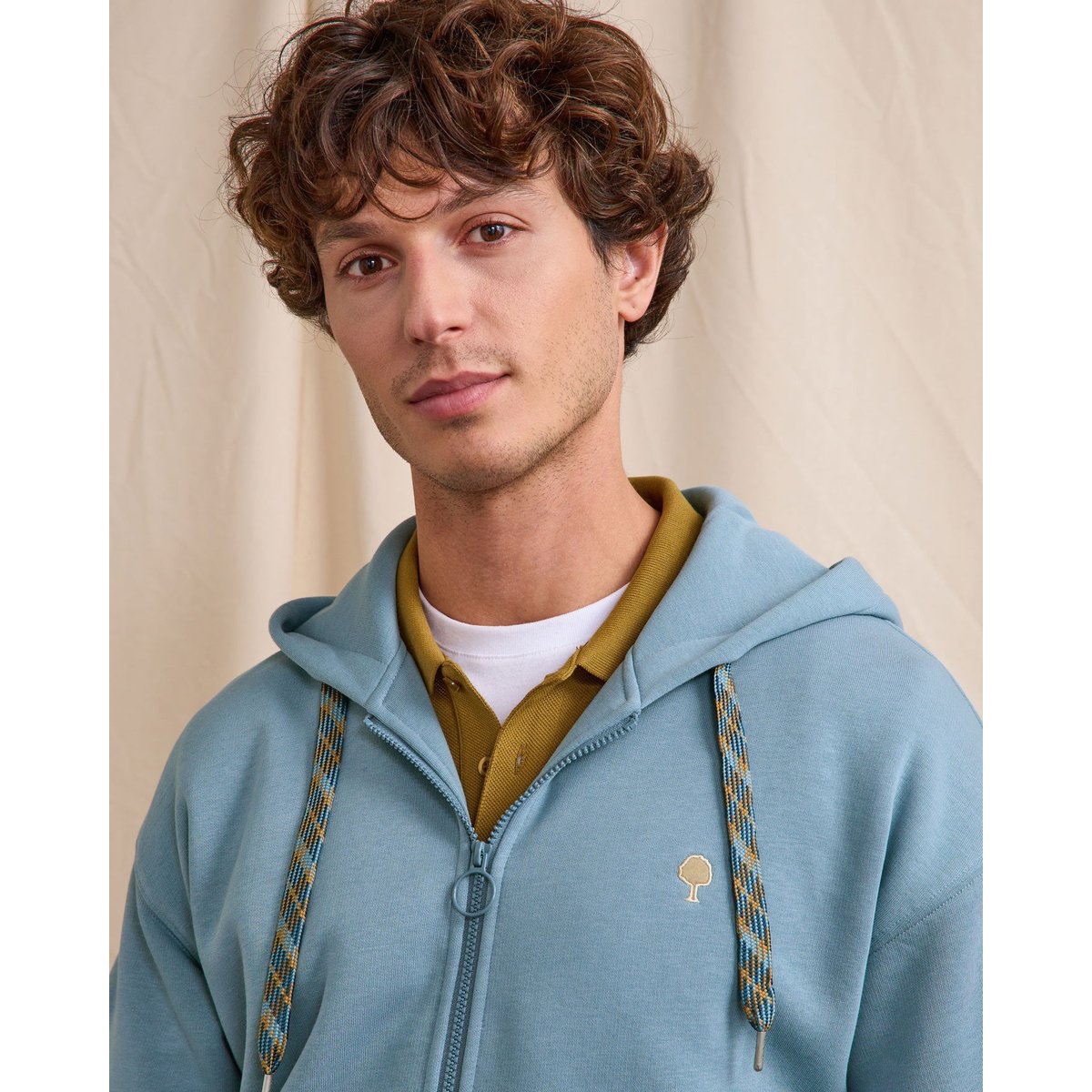 Sweat MESNIL OS bleu grisé, FAGUO