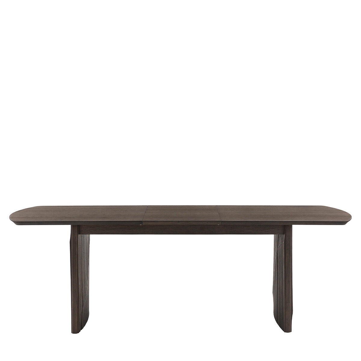 Owen Extendable Oak Dining Table (Seats 6) dark oak wood, ÉDITÉ