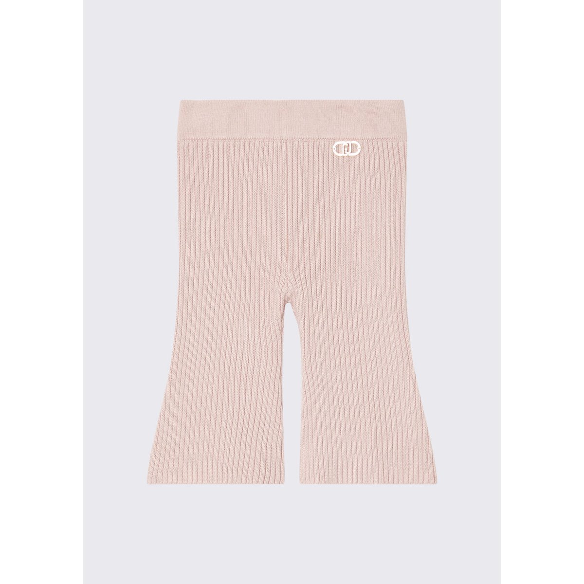 Pantalon flare en maille rose, LIU JO