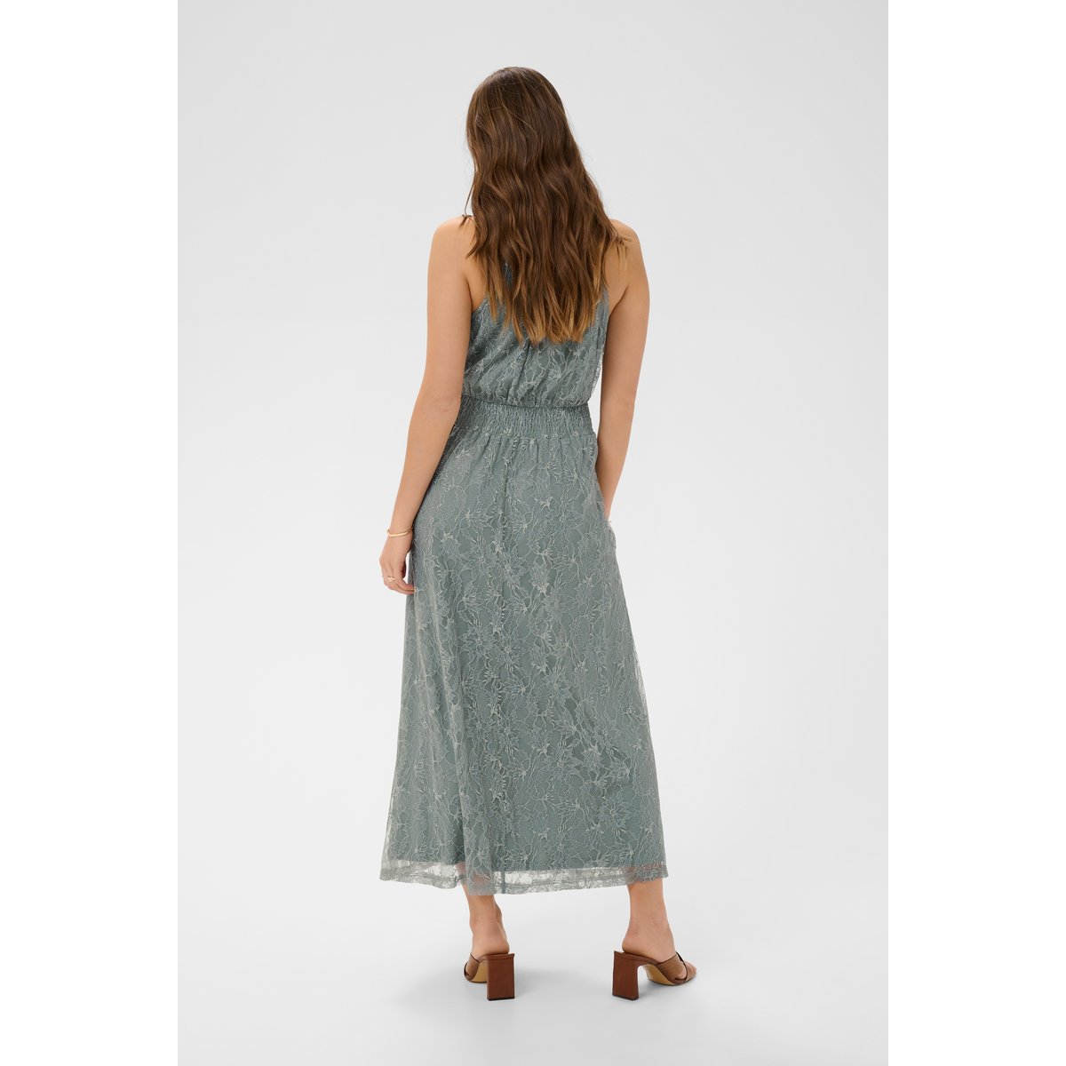Robe vert shadow, CREAM