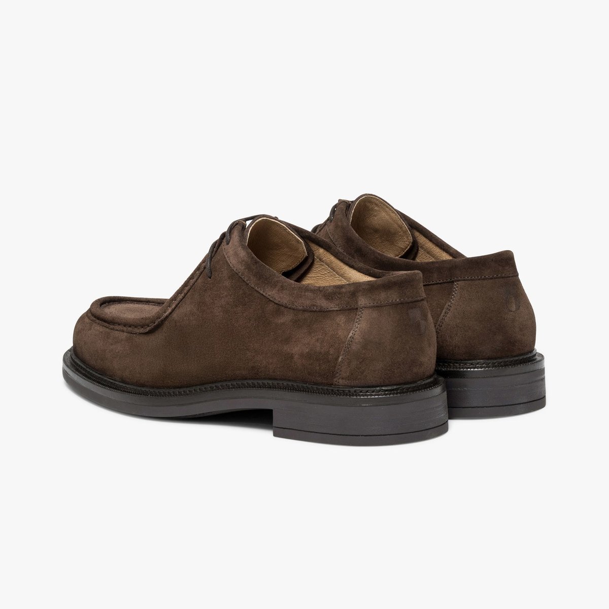 Derby en cuir FLAVIUS marron chocolat, BOCAGE