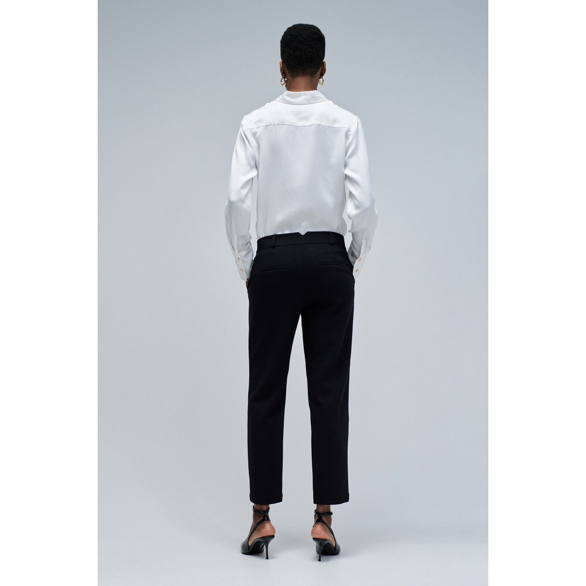 PANTALON CHINO SLIM FIT noir, SALSA JEANS