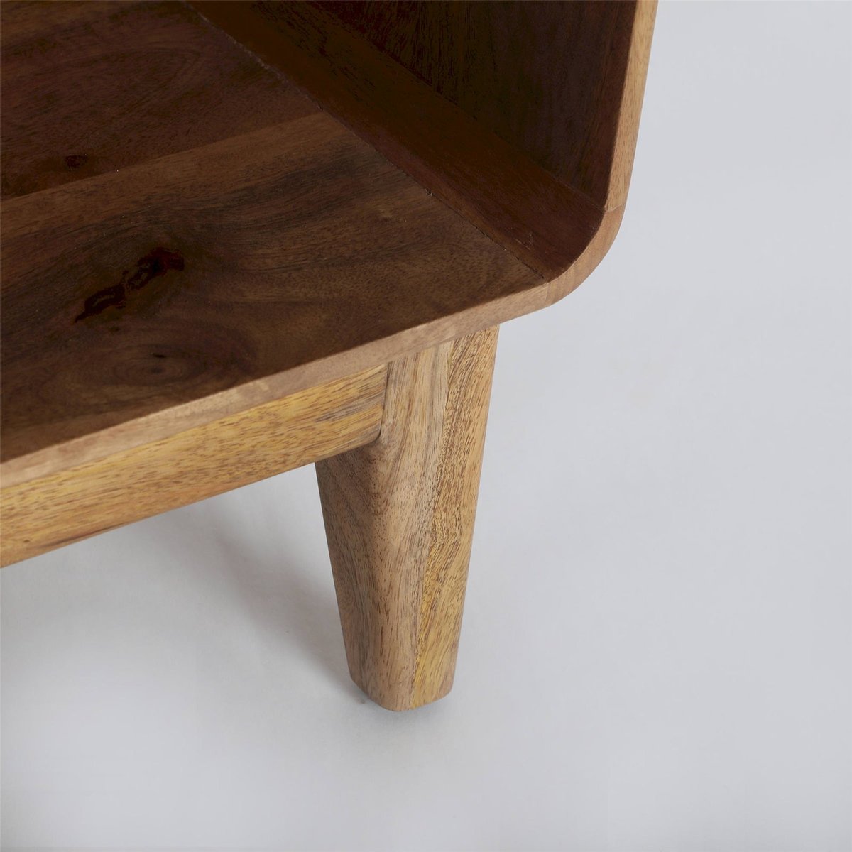 Meuble tv en manguier massif style scandinave bois de manguier marron naturel, RECOLLECTION