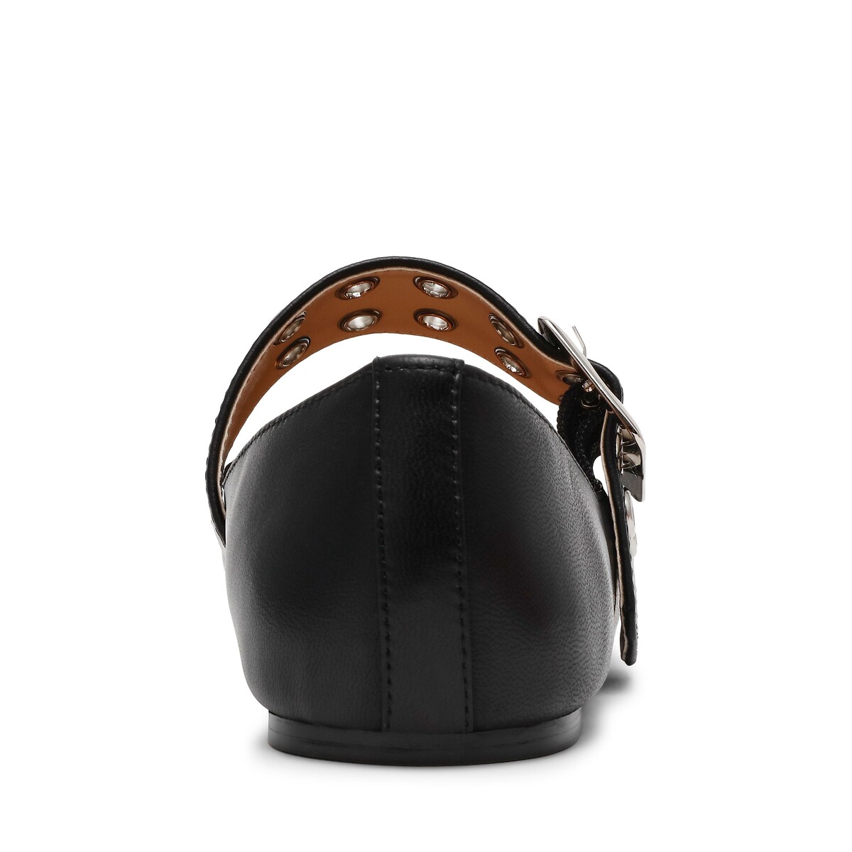 Leren platte ballerina's Atlantica zwart, STEVE MADDEN