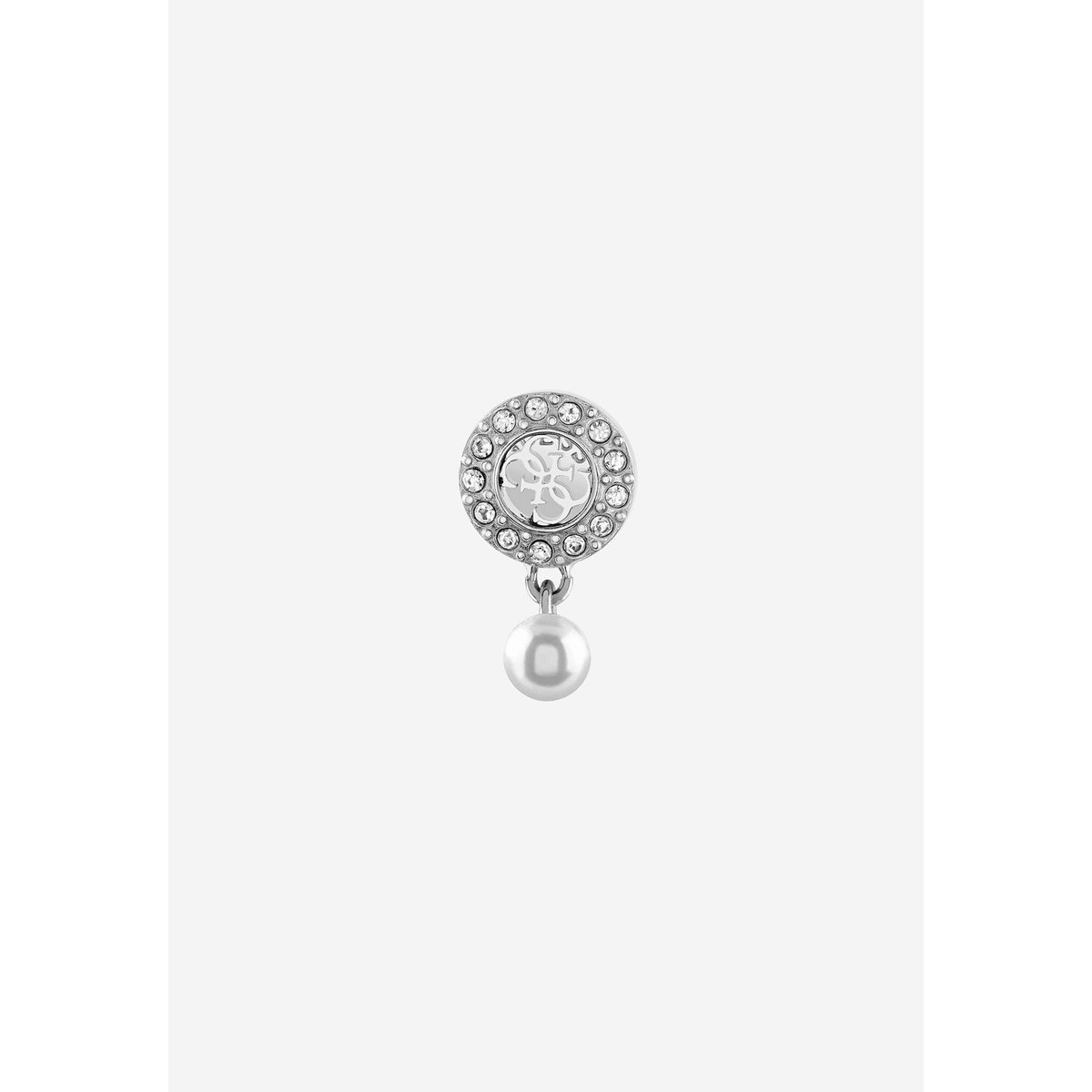 Boucles D’oreilles Tiny Pearly argent, GUESS