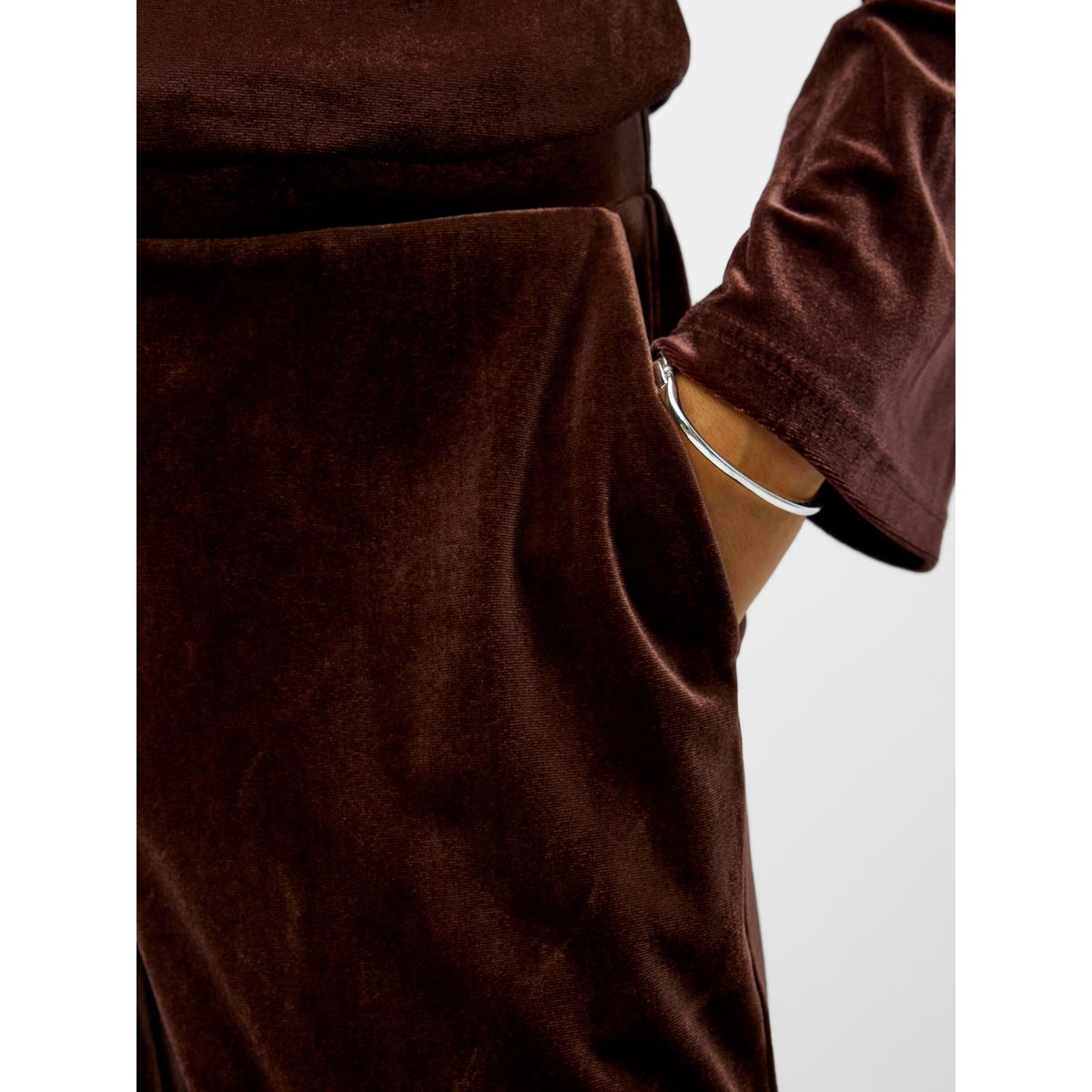 Pantalon À Jambe Ample marron - seal brown1, OBJECT