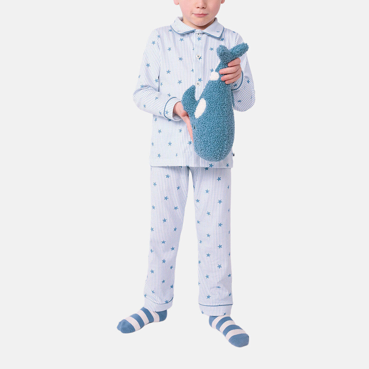 Pigiama 2 pezzi in cotone fantasia, PETIT BATEAU
