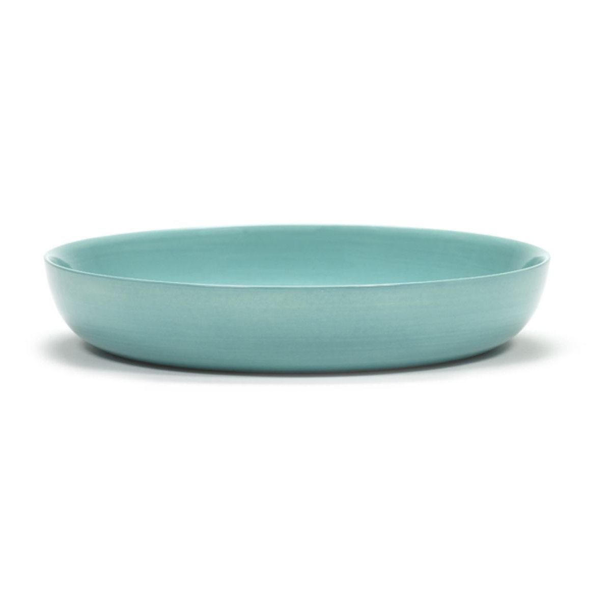 Assiette haute feast par ottolenghi artichaut grès bleu/vert ø22 cm bleu et vert, SERAX