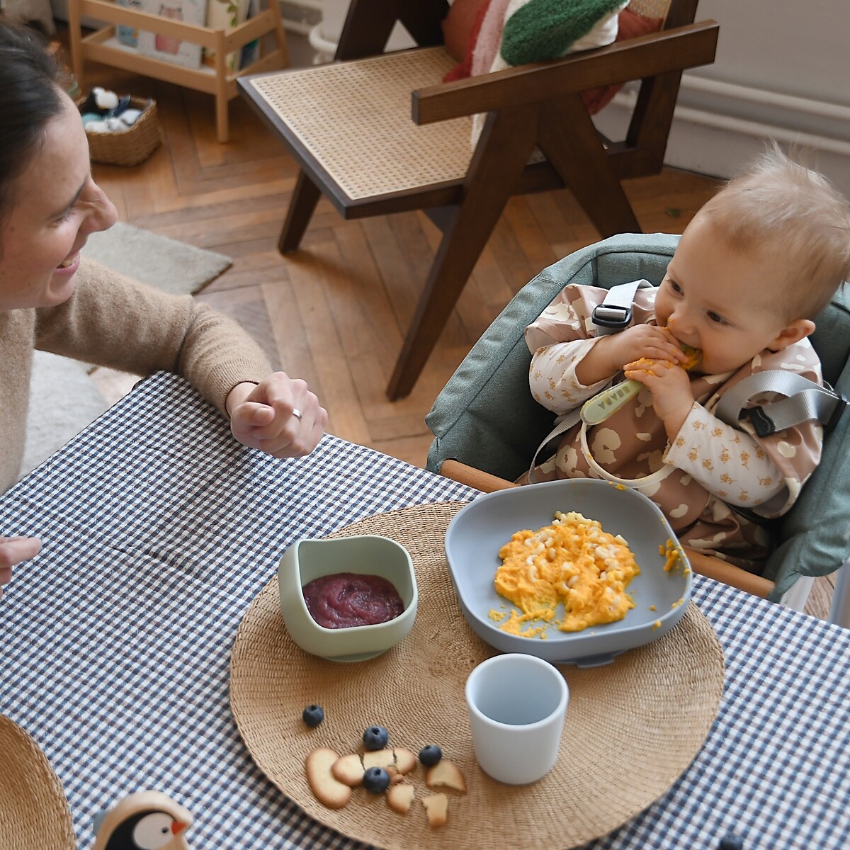 Coffret repas 4 pièces galet, BEABA