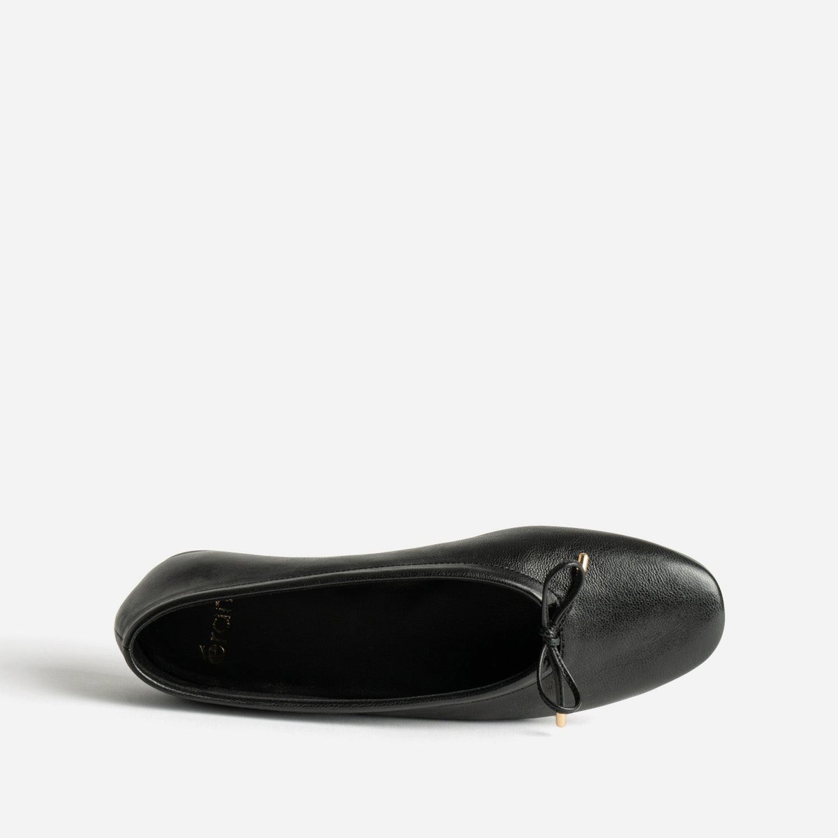 Ballerine en cuir BELLA noir, ERAM