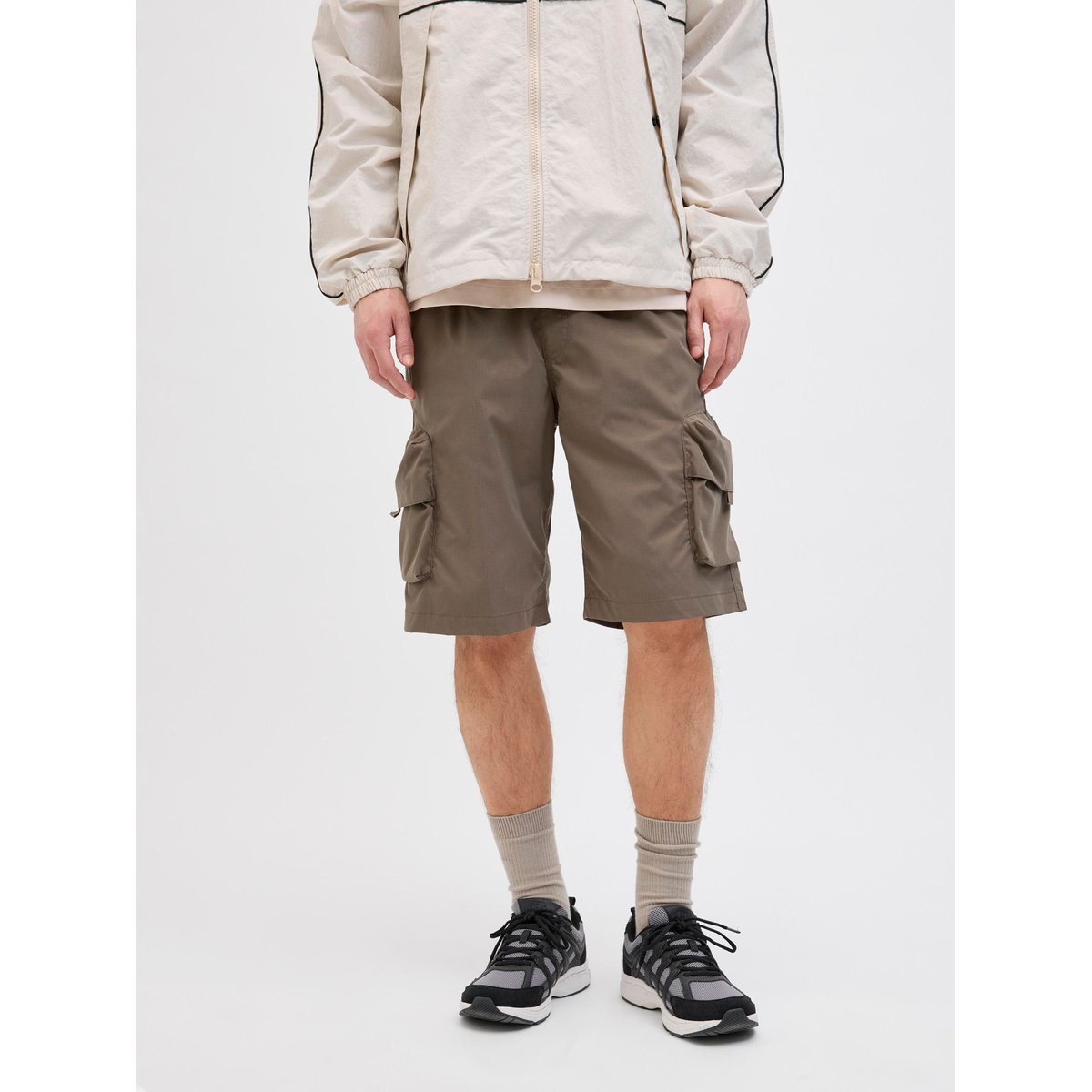 Short Coupe Décontractée grise - morel, JACK & JONES