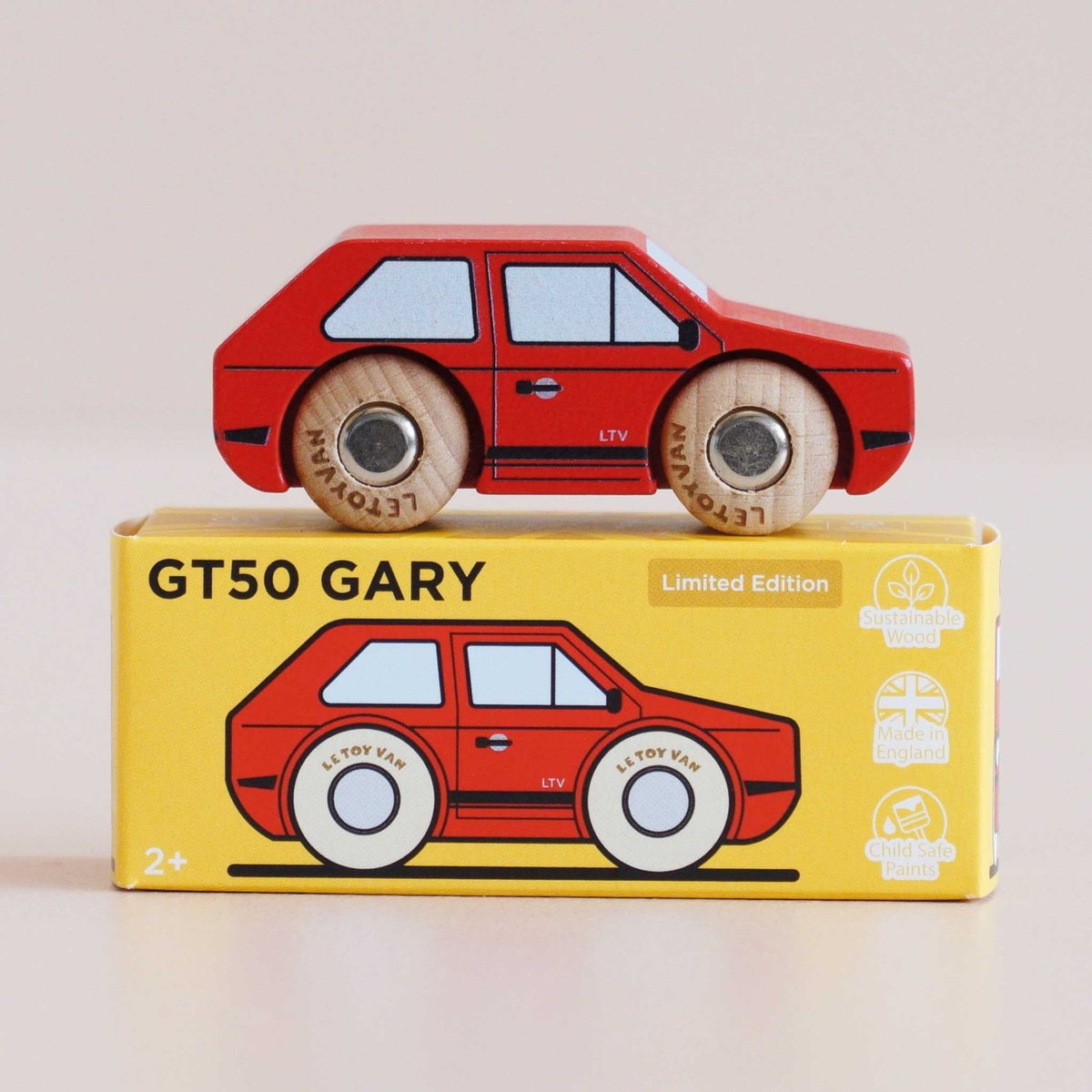 Mini voiture Gary No 8 rouge, LE TOY VAN