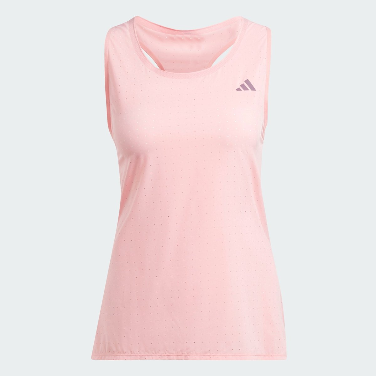 Débardeur de running Adizero semi pink spark, adidas Performance