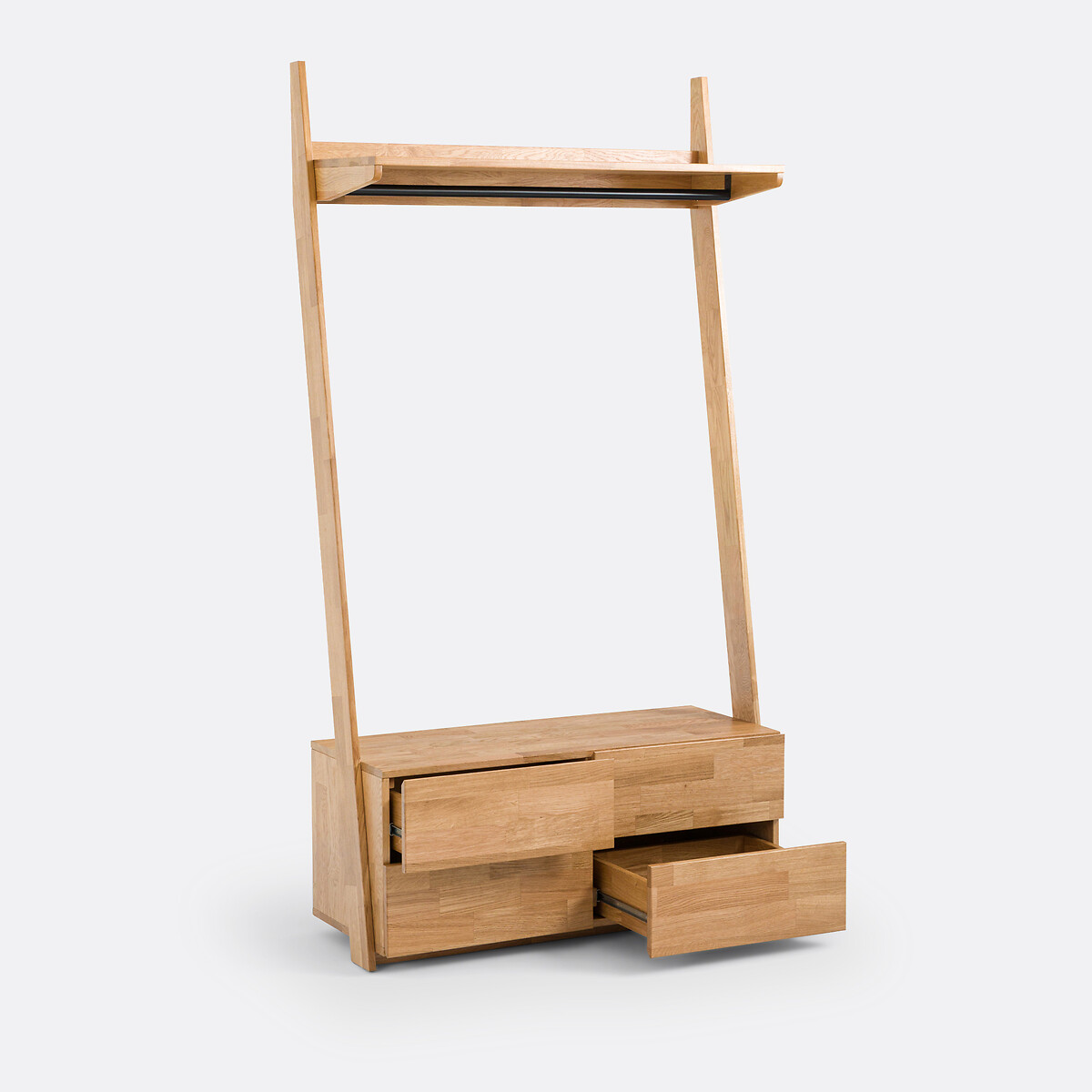Module de dressing penderie + 4 tiroirs, Domeno naturel, LA REDOUTE INTERIEURS
