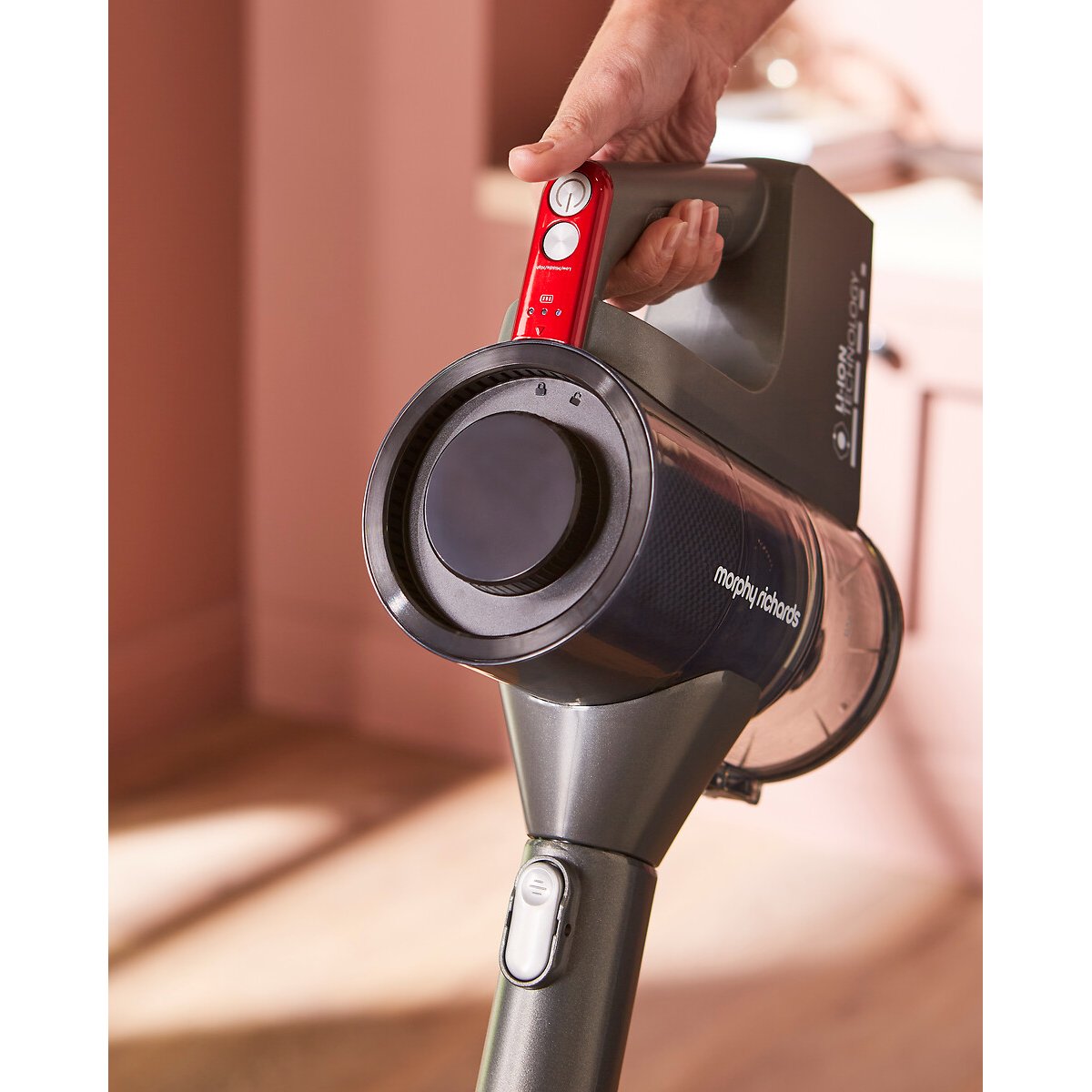 MRXSTICK250 PremierGlide Cordless Stick Vacuum - 730003 red, MORPHY RICHARDS